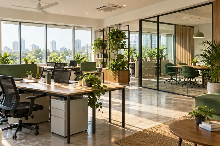 Bright contemporary office