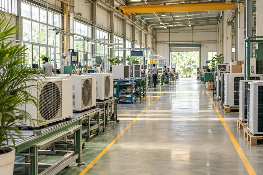 Spacious manufacturing facility